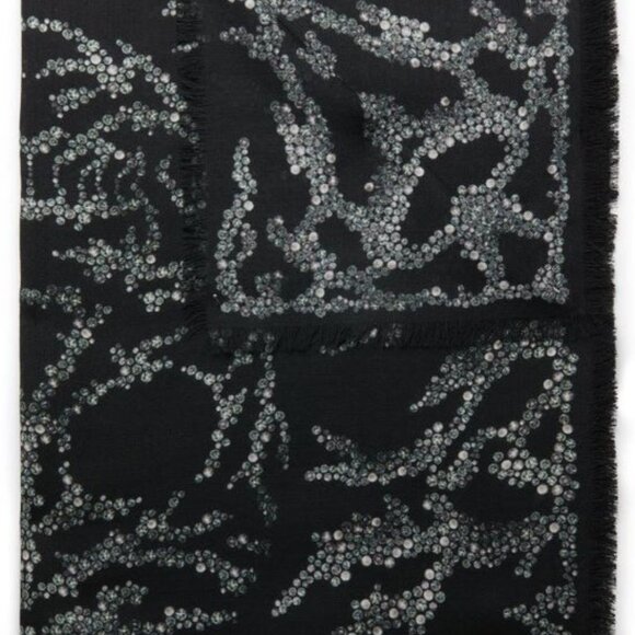 Alexander McQueen Crystal Spine Scarf - Picture 1 of 1